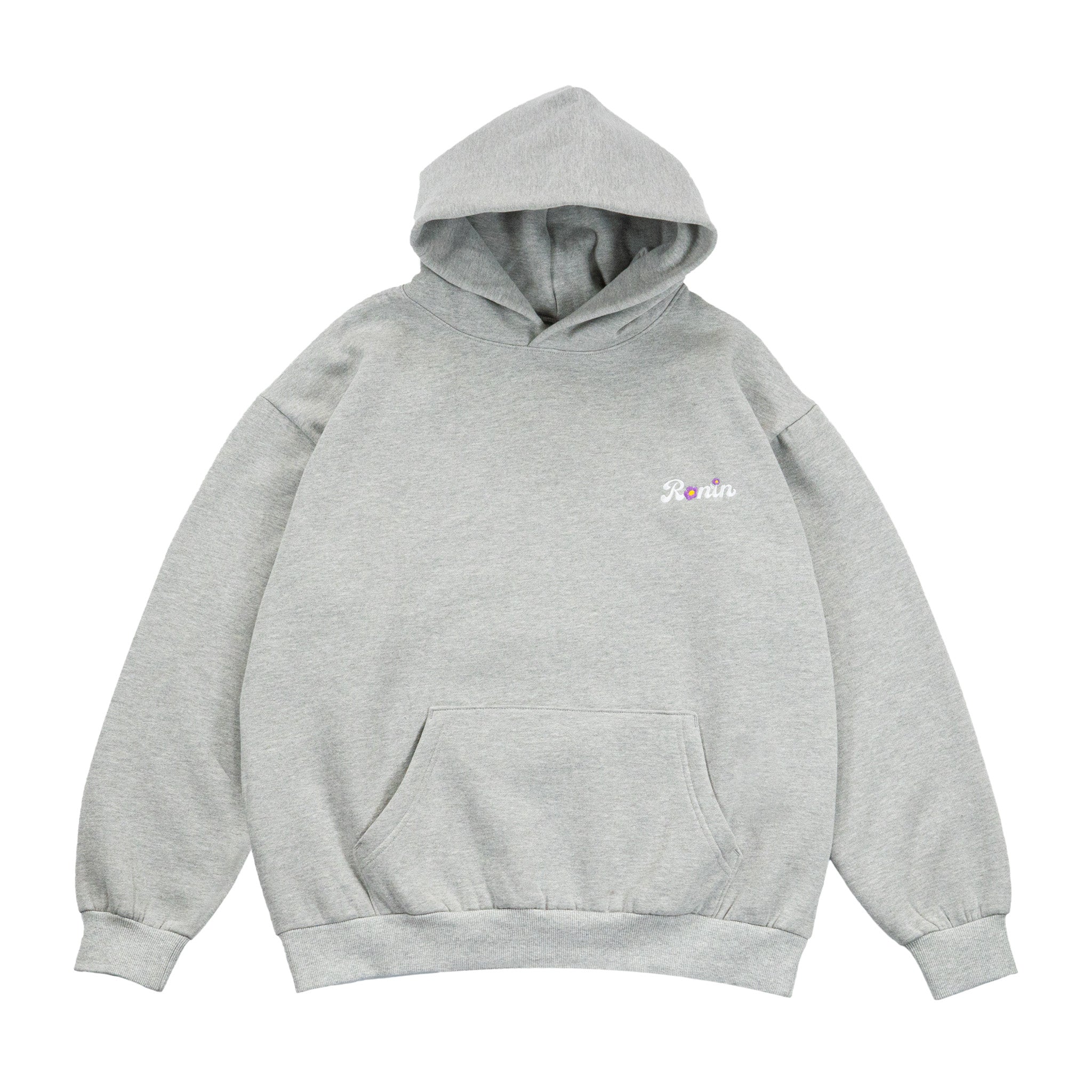 HAVISM] FLOWER ZIP UP HOOD(GREY) - アウター