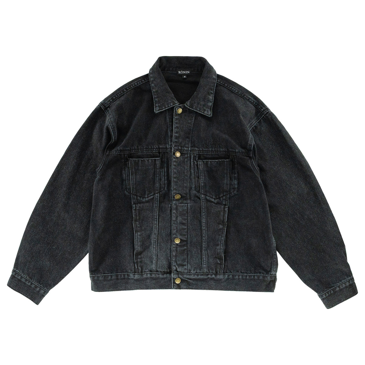 ジャケット・アウター 1990s Euro Black Denim Tyrolean Jacket Inner Peace Denim Trucker Jacket - Black – RŌNIN DIVISION