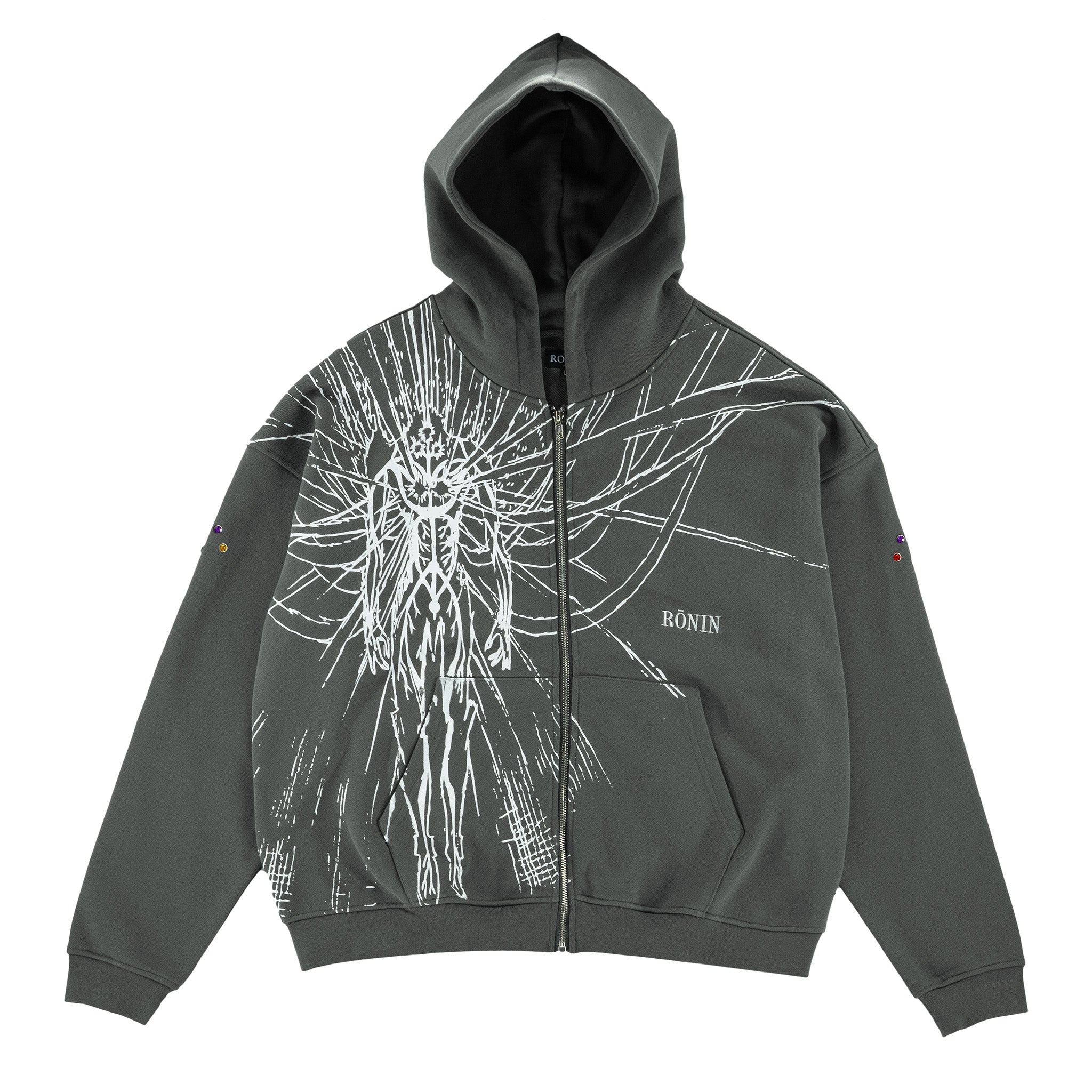 Awakening Zip Up Hoodie Midnight – RŌNIN DIVISION