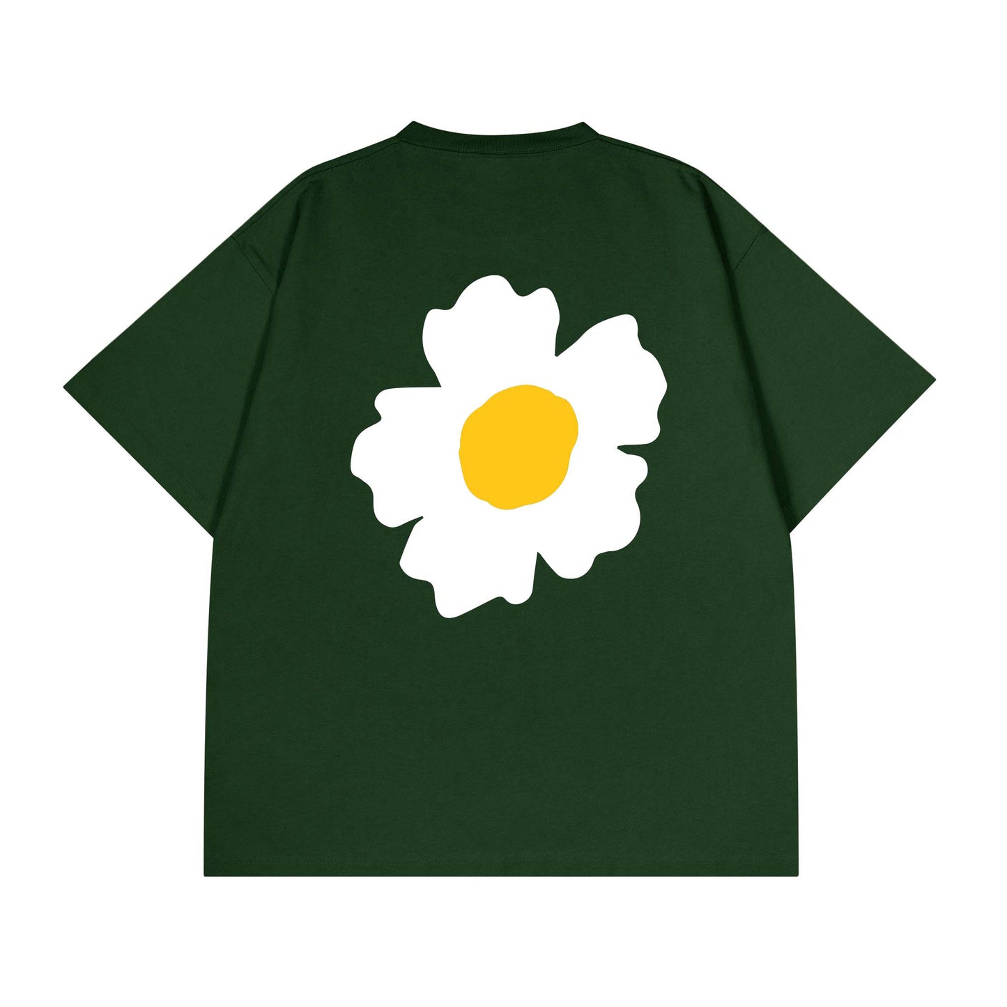 Flower Tee V2 - Forest