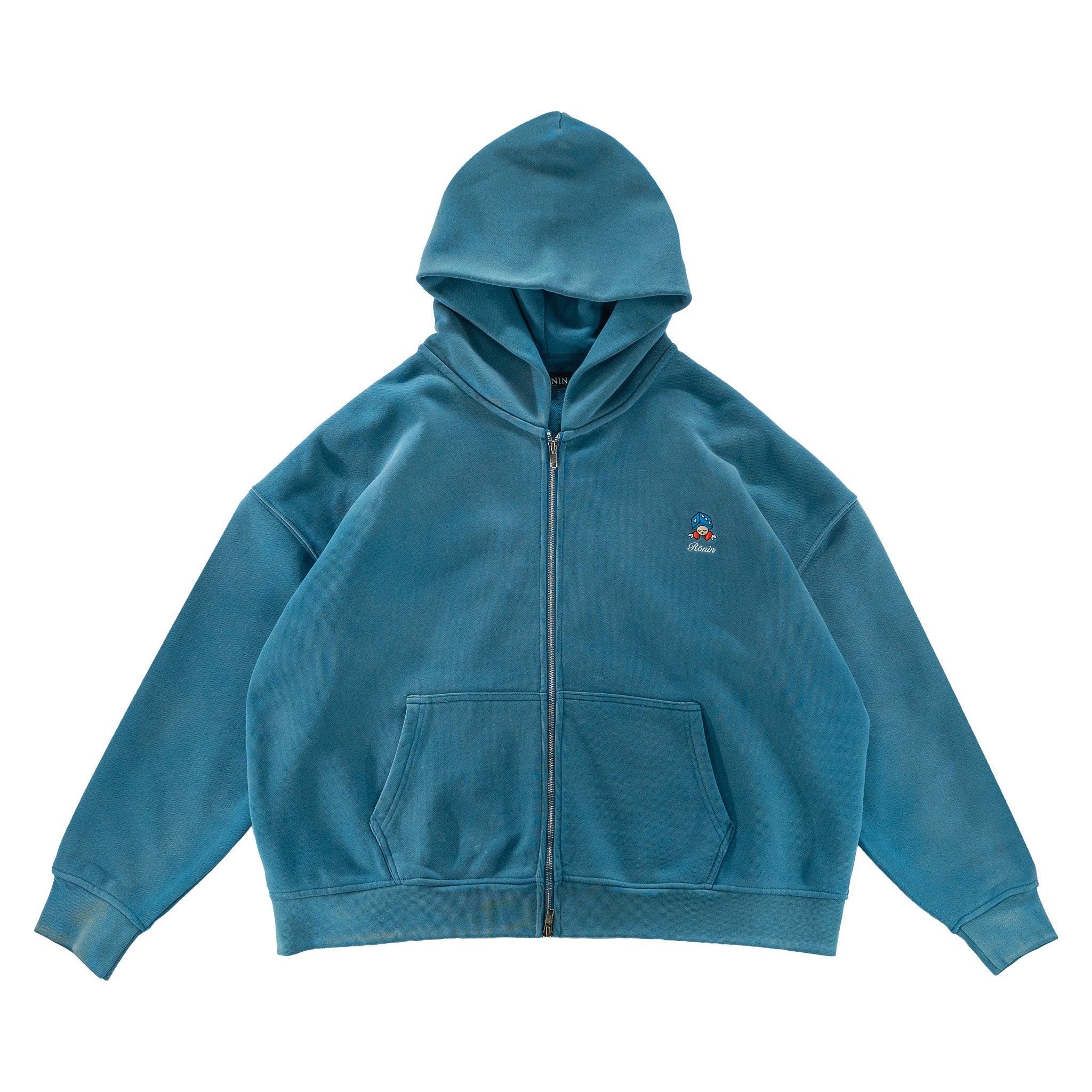 Party Zip Up Hoodie - Aqua – RŌNIN DIVISION