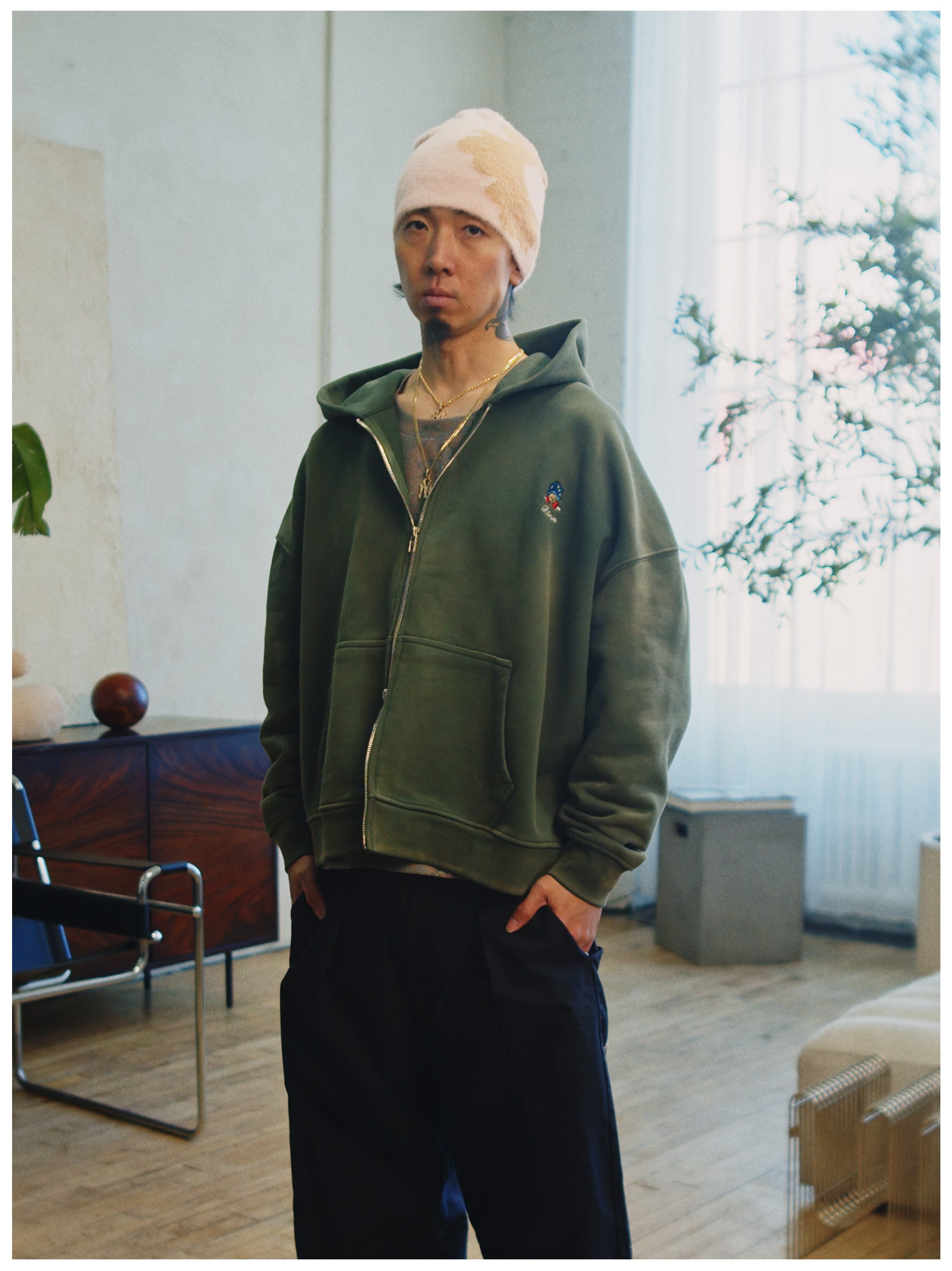 Party Zip Up Hoodie - Matcha – RŌNIN DIVISION