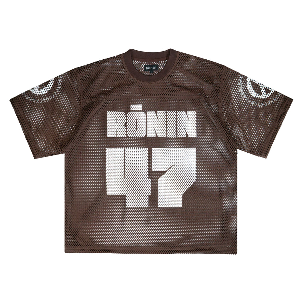 Peace Football Jersey - Brown