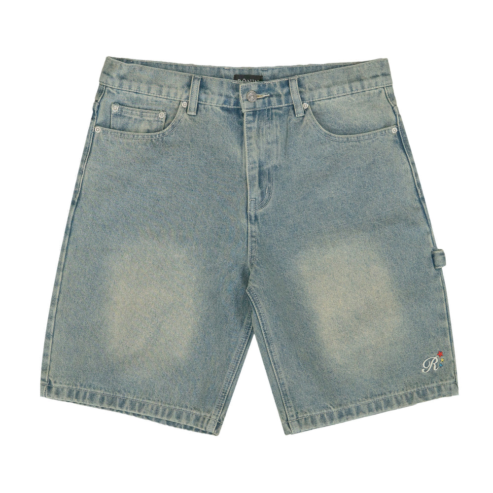 staR Denim Shorts - Washed