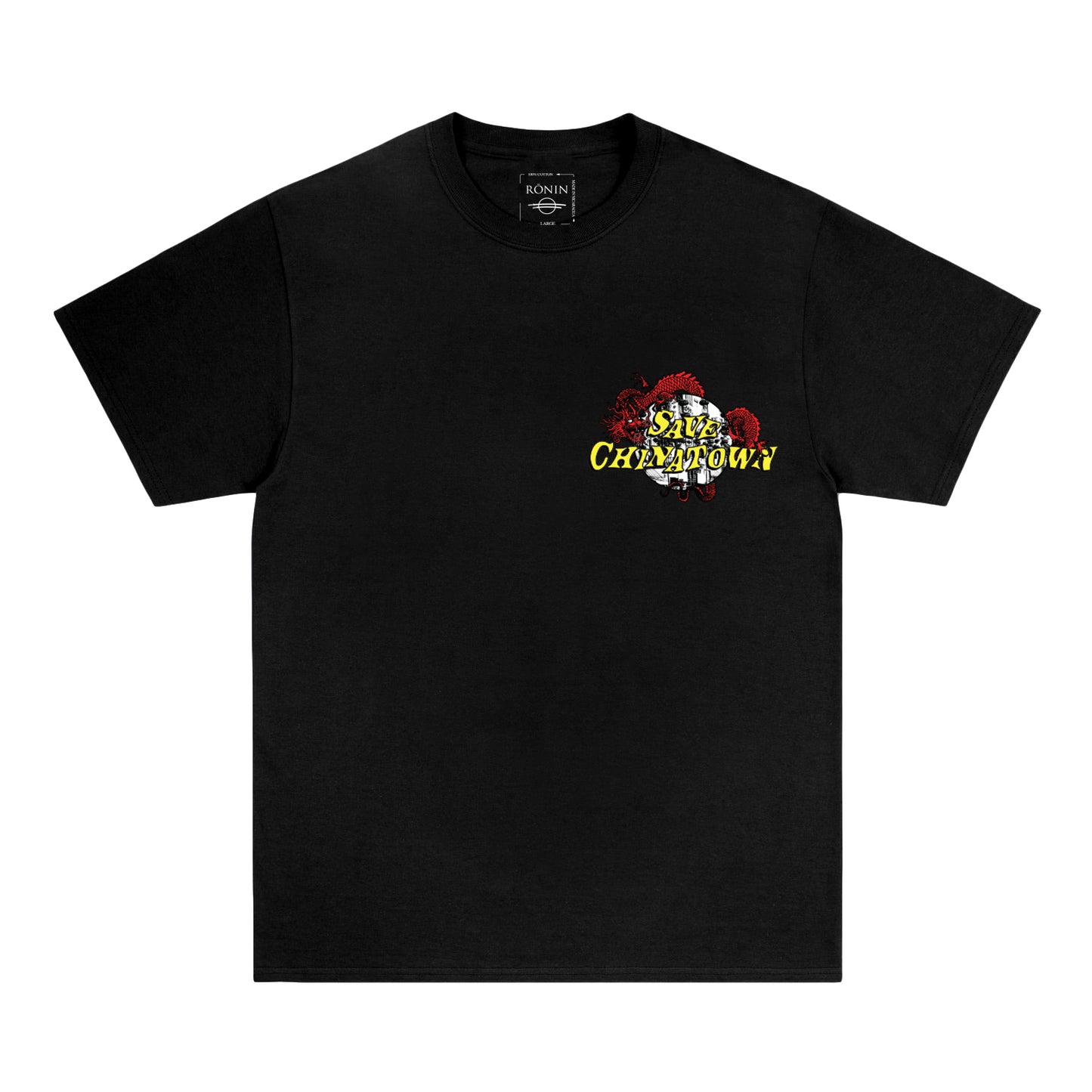 Save Chinatown Tee - Black