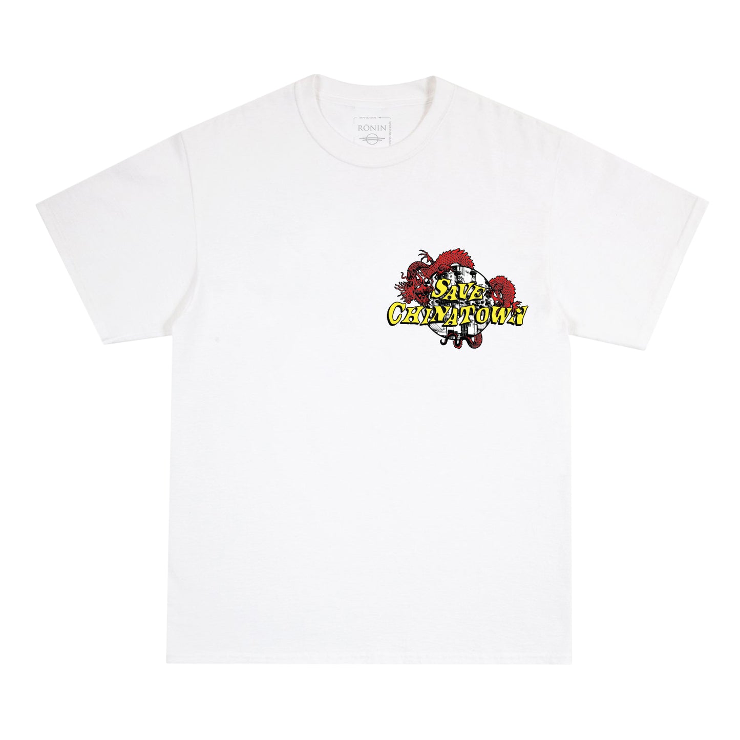 Save Chinatown Tee - White