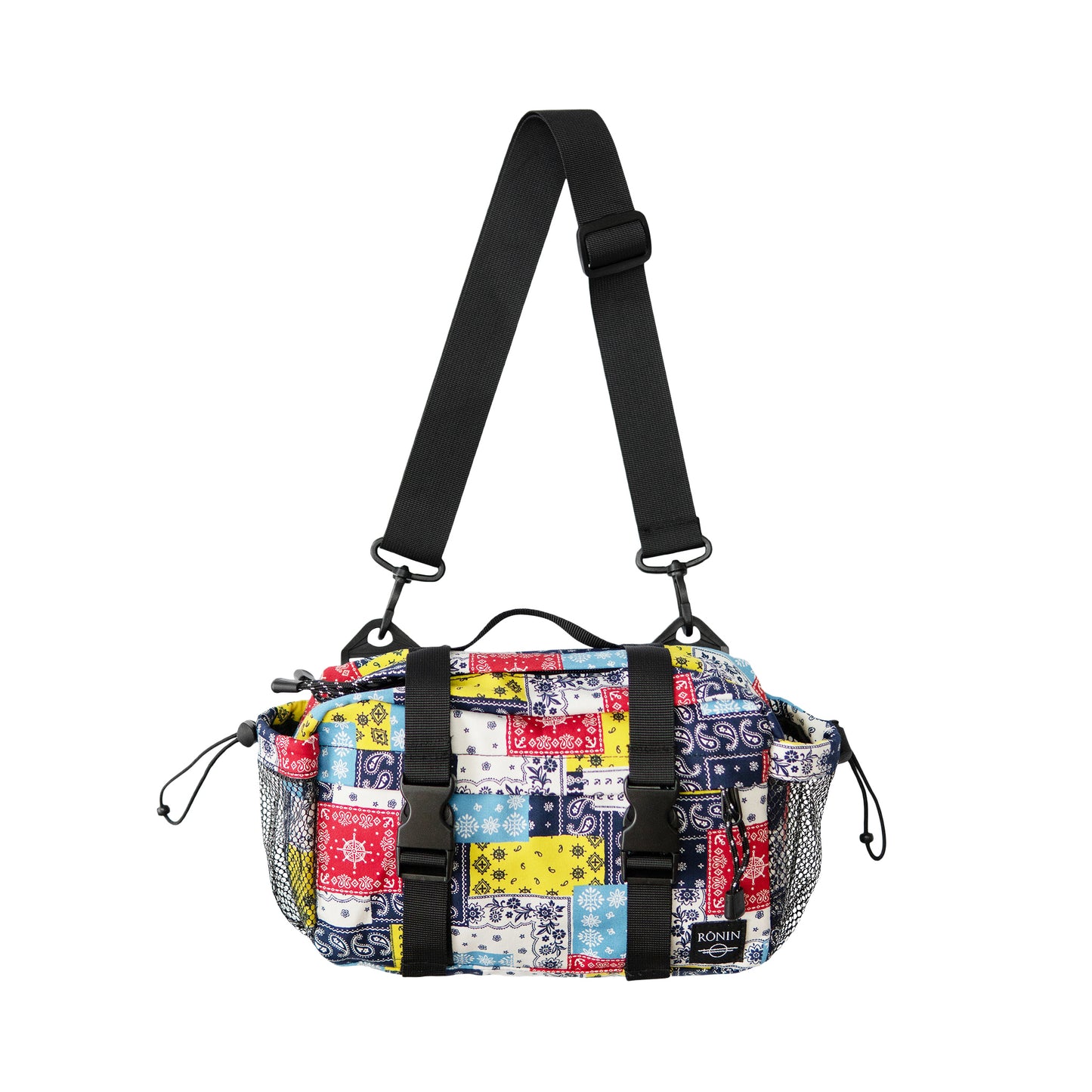 Two-Way Shoulder Bag - Multi Paisley